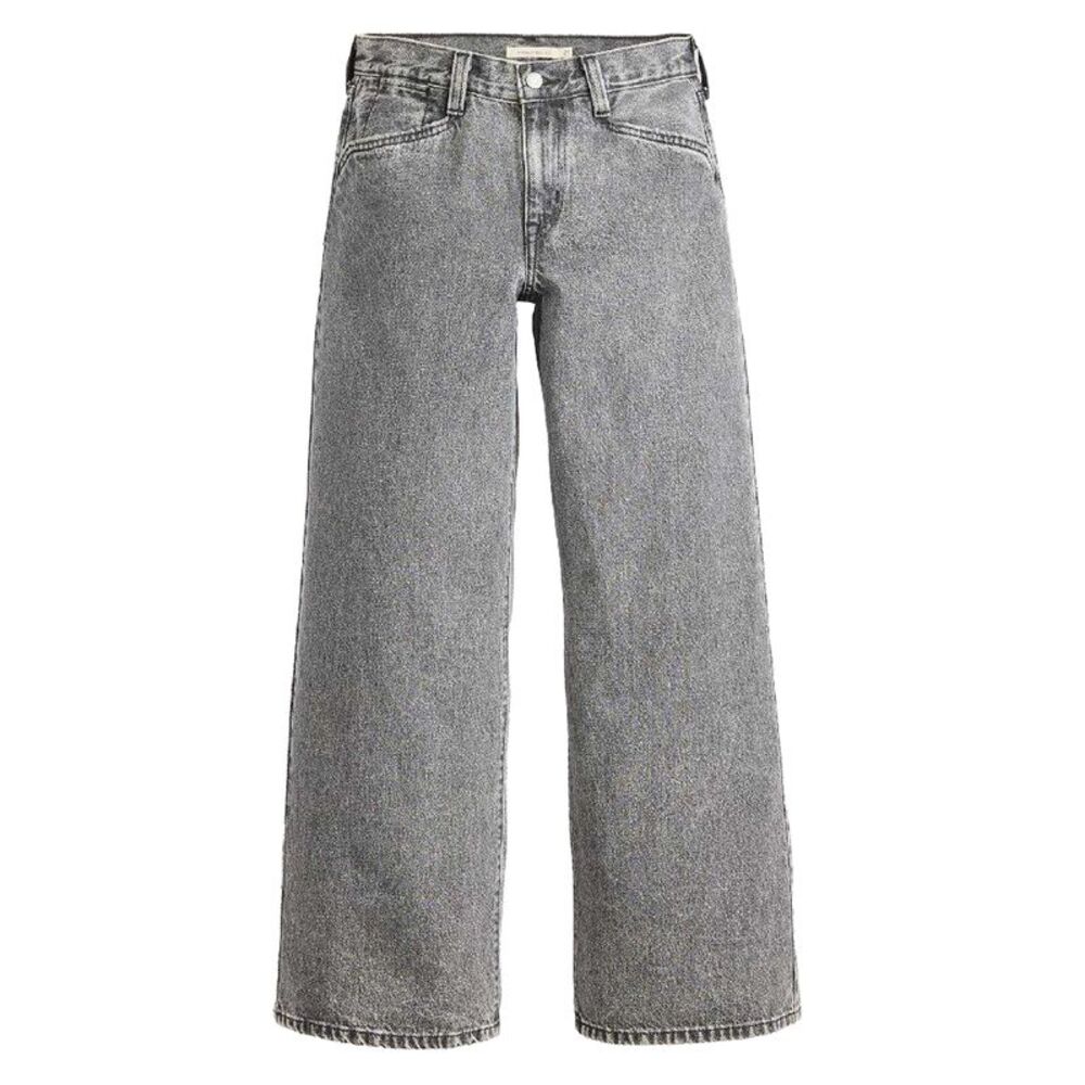 Levis Womens/Ladies Out And About Baggy Jeans / Gray